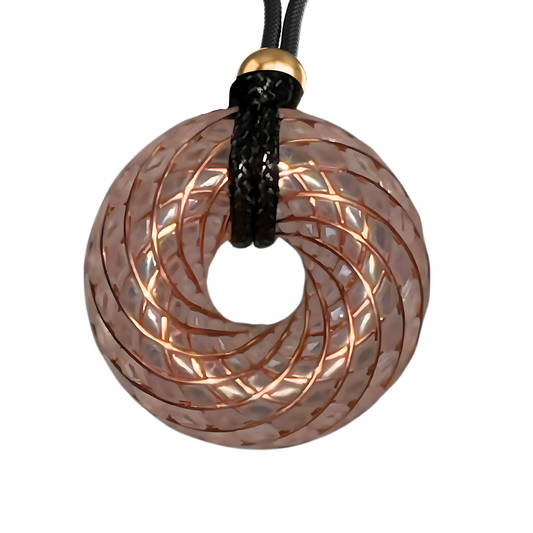 My.T Clear Epoxy Pendant – Modern Clarity, Durability & Energy Flow Design