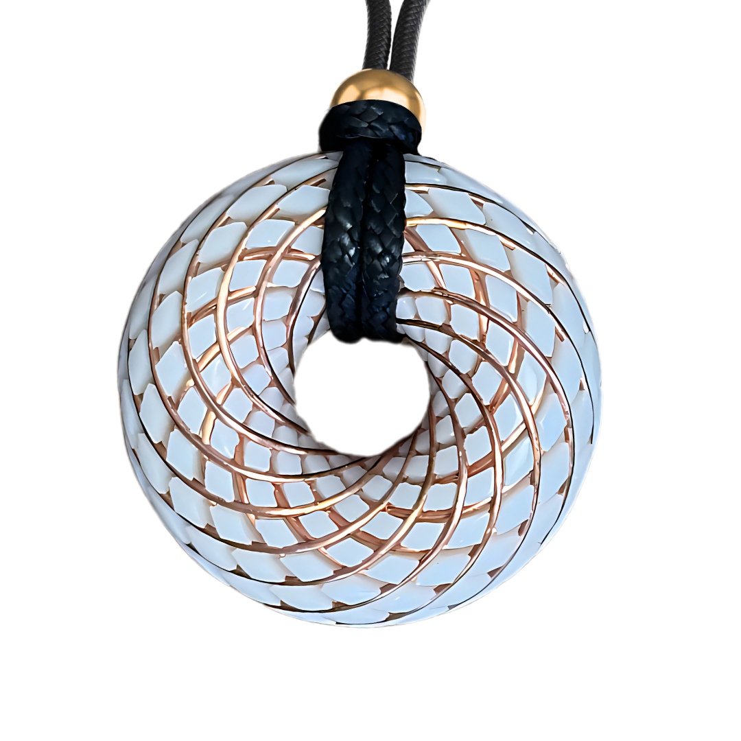 My.T Epoxy Pendant – Geometric Harmony, Durability & Energy Flow