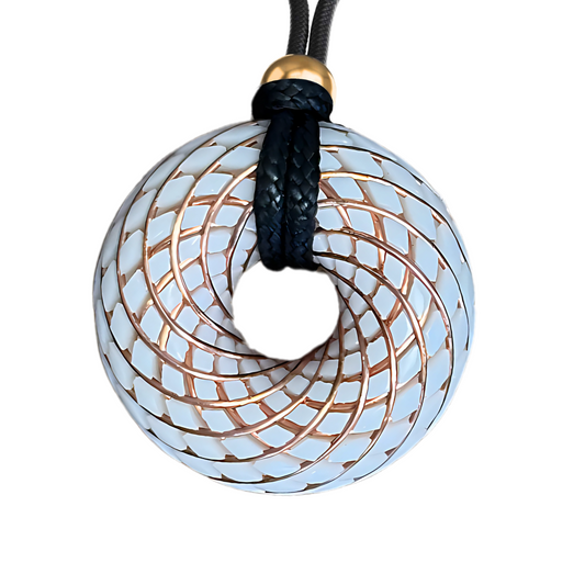 My.T Epoxy Pendant – Geometric Harmony, Durability & Energy Flow
