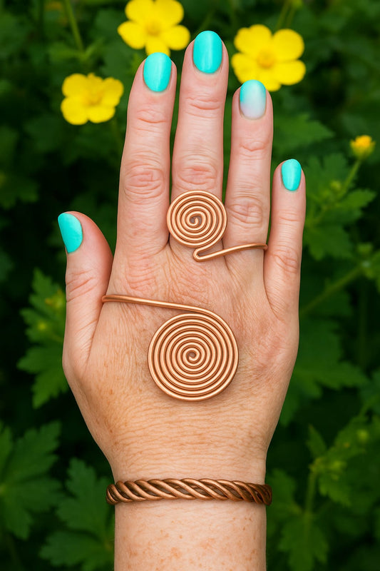 Sacred Cubit Energy Hand Rings - Meditation, Reiki, Healing